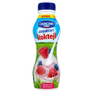Danone Jogurtový koktejl malina & borůvka 320g