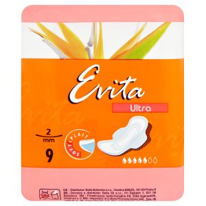 Evita Ultra hygienické vložky 9 ks