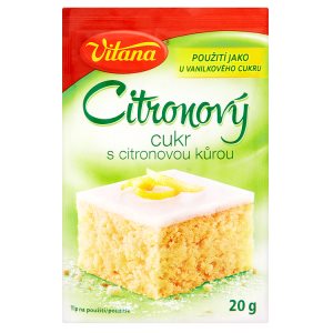 Vitana Citrónový cukr s citronovou kůrou 20g