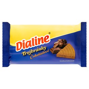 Dialine Trojhránky čokoládové 50g