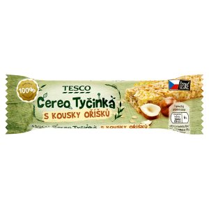 Tesco Cereo müsli tyčinka 30g, vybrané druhy