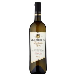 Víno Mikulov Sommelier Club Veltlínské zelené víno s přívlastkem pozdní sběr suché bílé 0,75l