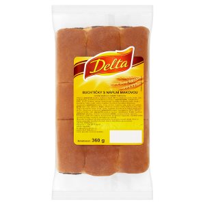 Delta Buchty s náplní 360g, vybrané druhy