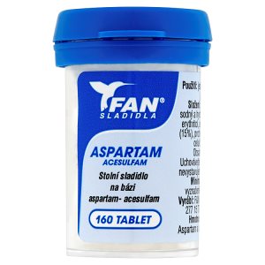FAN Sladidla Aspartam acesulfam stolní sladidlo 160 tablet 10g