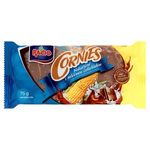 Racio Cornies Kukuřičné s čokoládou 75g, vybrané druhy