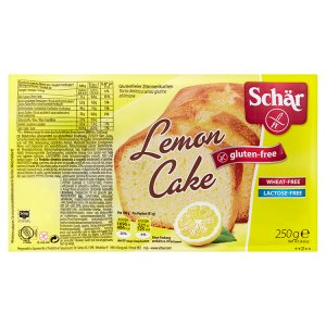 Schär Lemon cake jemné pečivo bez lepku s citrónovou příchutí 250g