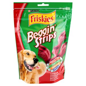 FRISKIES Beggin Strips s příchutí slaniny 120g