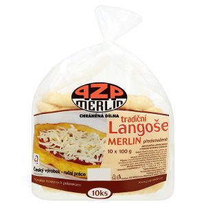 PZP Merlin Tradiční langoše předsmažené 10 x 100g