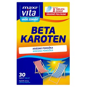 MaxiVita Vaše Zdraví Beta-karoten 30 tablet 22,8g
