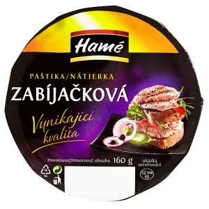 Hamé paštika 160g, vybrané druhy