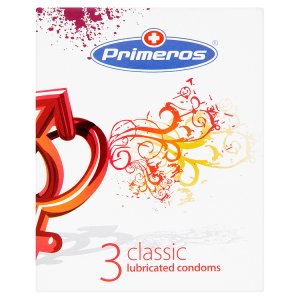 Primeros classic lubrikované kondomy 3 ks