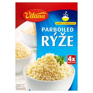 Vitana Parboiled rýže 4 x 100g