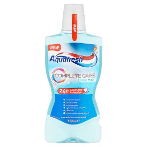 Aquafresh Complete Care Fresh mint ústní voda 500ml