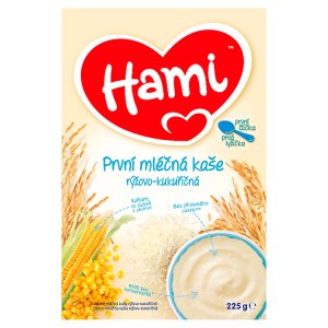 Hami První mléčná kaše rýžovo-kukuřičná 225g