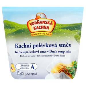 Vodňanská Kachna Kachní polévková směs hluboce zmrazená 600g