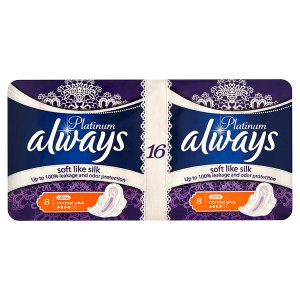 Always Platinum Ultra normal plus hygienické vložky s jemnou vůní 16 ks
