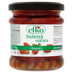 efko Sušená rajčata s kapary 170g