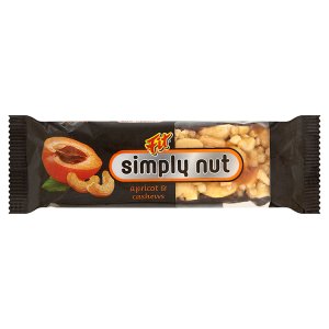 Fit Simply nut tyčinka s kešu ořechy a meruňkami v kakaové polevě 35g