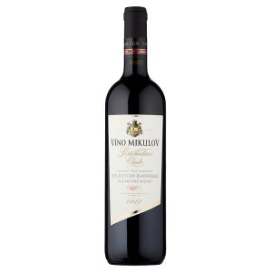 Víno Mikulov Sommelier Club Selection Barrique Rulandské modré jakostní víno suché červené 0.75l