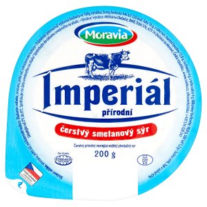 Moravia Imperiál Přírodní čerstvý smetanový sýr 200g