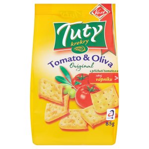 Vest Tuty Krekry Tomato & oliva originál 85g