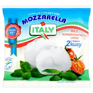 Italy Mozzarella 220g, vybrané druhy