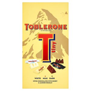 Toblerone Výběr švýcarských čokolád s medovo-mandlovým nugátem 200g