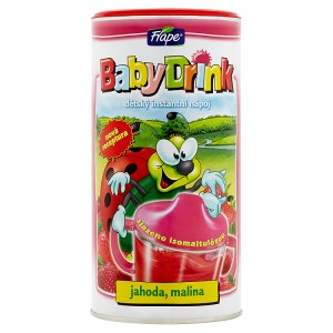 Frape BabyDrink Dětský instantní nápoj jahoda, malina 200g