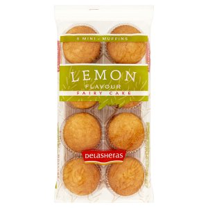 Delasheras Mini muffiny s příchutí citronovou 180g