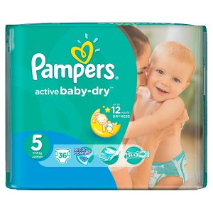 Pampers Active Baby Pleny 5 Junior 36 ks
