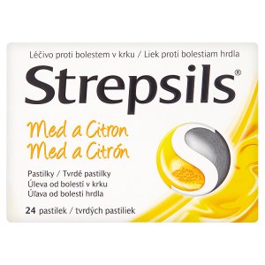 Strepsils Med a Citron 24 ks