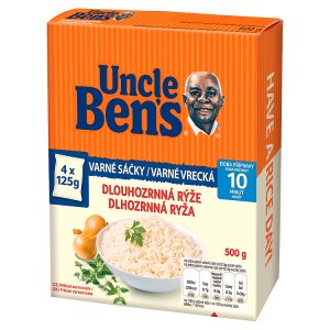 Uncle Ben's Dlouhozrnná rýže varné sáčky 4 x 125g