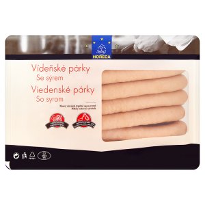 Horeca Select Vídeňské párky se sýrem 550g