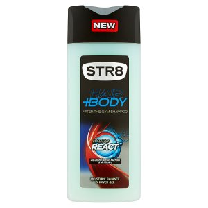 STR8 Hydro react sprchový gel na vlasy a tělo 400ml