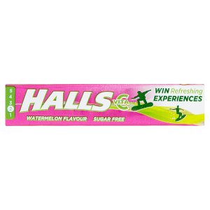 Halls Vita-C dropsy s příchutí vodního melounu 32g