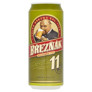 Březňák 11 pivo ležák světlý 0,4l