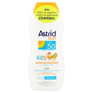 Astrid Sun Kids hydratační mléko na opalování OF 50 a mini OF 15