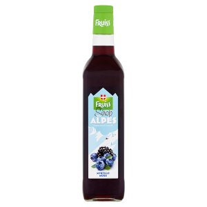 Fruiss Sirup s přídavkem ovocné šťávy s borůvkou a ostružinou 70cl