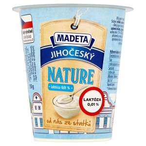 Madeta Jihočeský nature bílý jogurt 150g