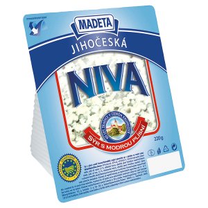 Madeta Jihočeská Niva 50% sýr s plísní uvnitř hmoty porce 220g