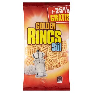 Golden Snack Golden rings sůl 100g
