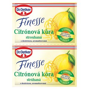 Dr. Oetker Finesse Citrónová kůra strouhaná 2 x 6g