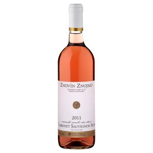 Znovín Znojmo Cabernet Sauvignon Rosé 2011 moravské zemské polosuché víno 0,75l