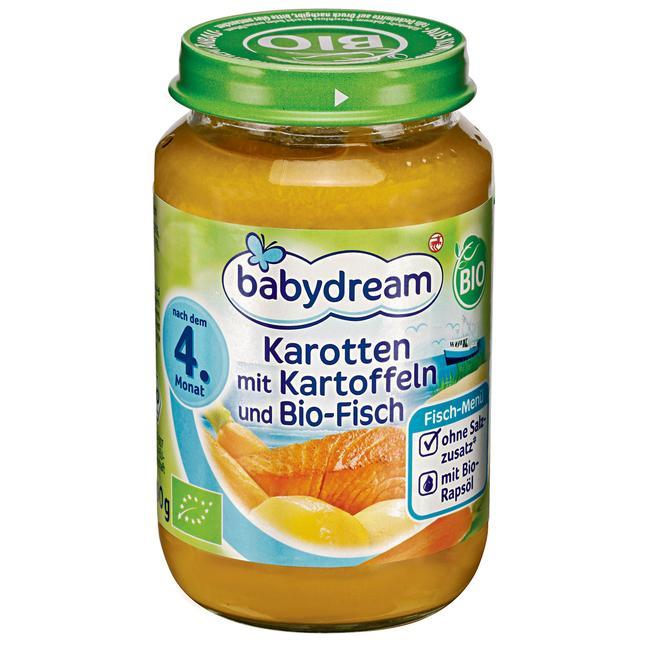 Babydream Bio masozeleninový příkrm 220 g, vybrané druhy