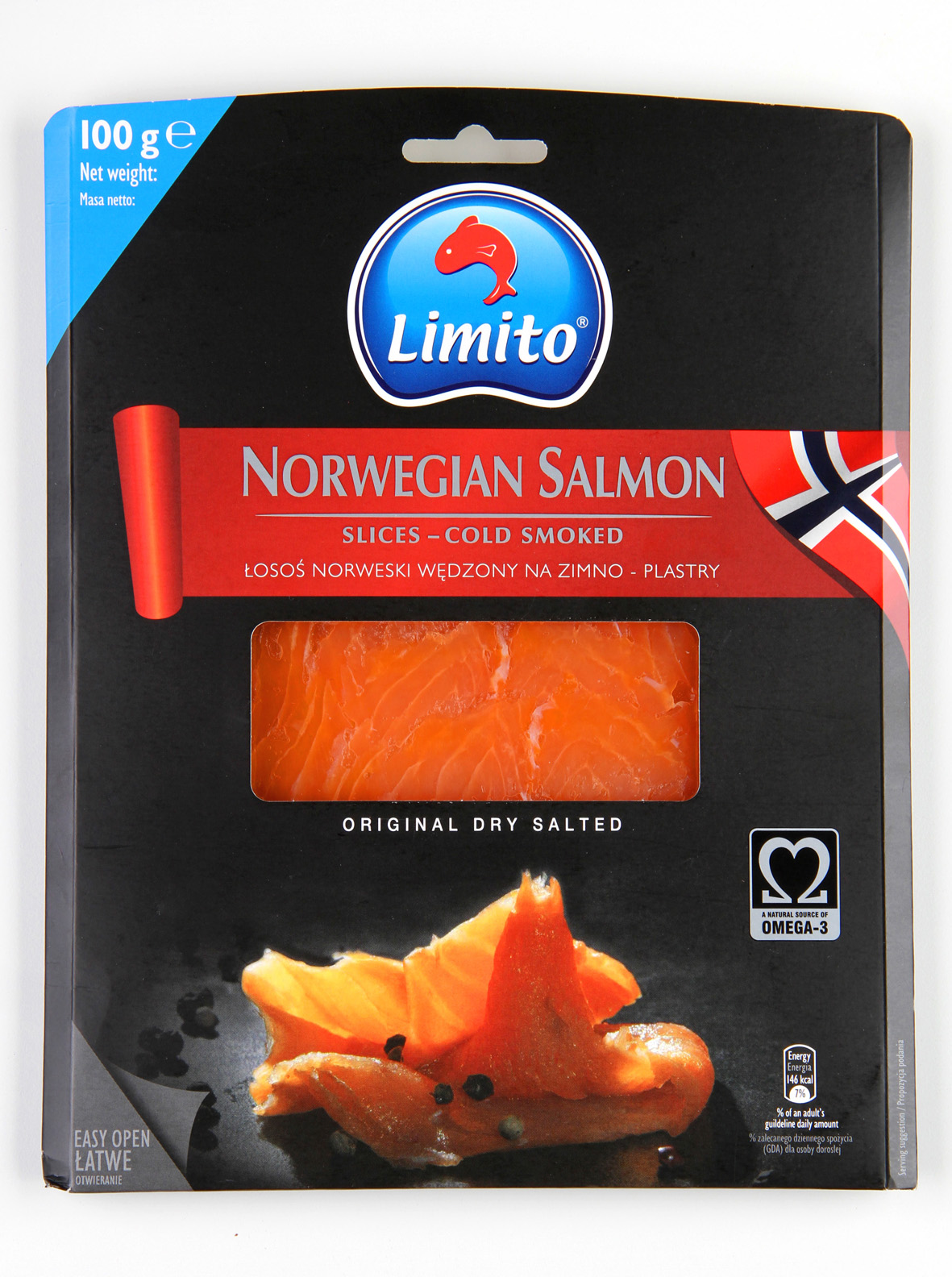 Limito Norský uzený losos za studena