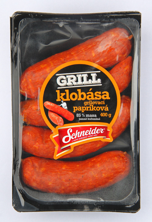 Schneider Grill klobása papriková