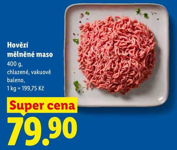 Hovězí mělněné maso, 400 g