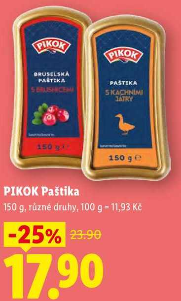 PIKOK Paštika, 150 g