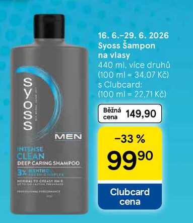 Syoss Šampon na vlasy, 440 ml