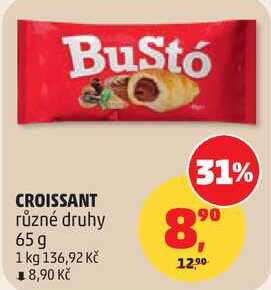 BuStó CROISSANT různé druhy, 65 g 